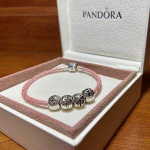 Valentine's Day Pandora Pink Bracelet Lineman Beads 2