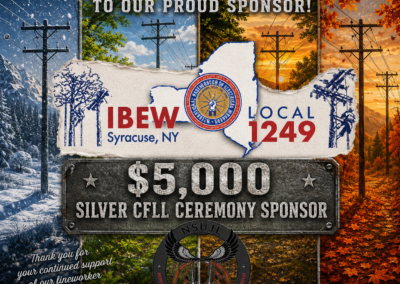 Thank You - IBEW 1249 - $5000 Silver CFLL Sponsor