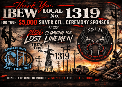 Thank You - IBEW 1319 $5000 Silver CFLL Sponsor