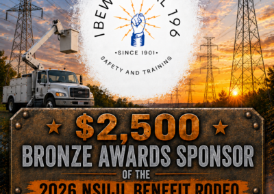 Thank You - IBEW 196 - $2500 Bronze Sponsor
