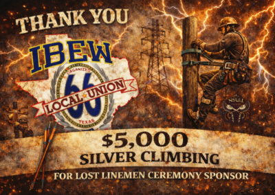 Thank You - IBEW Local 66 - $5000 Silver CFLL Sponsor