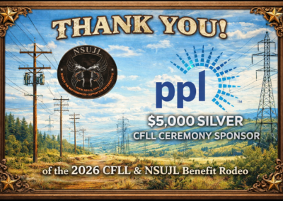 Thank You - PPL for your support - $5000 Silver CFLL Sponsor